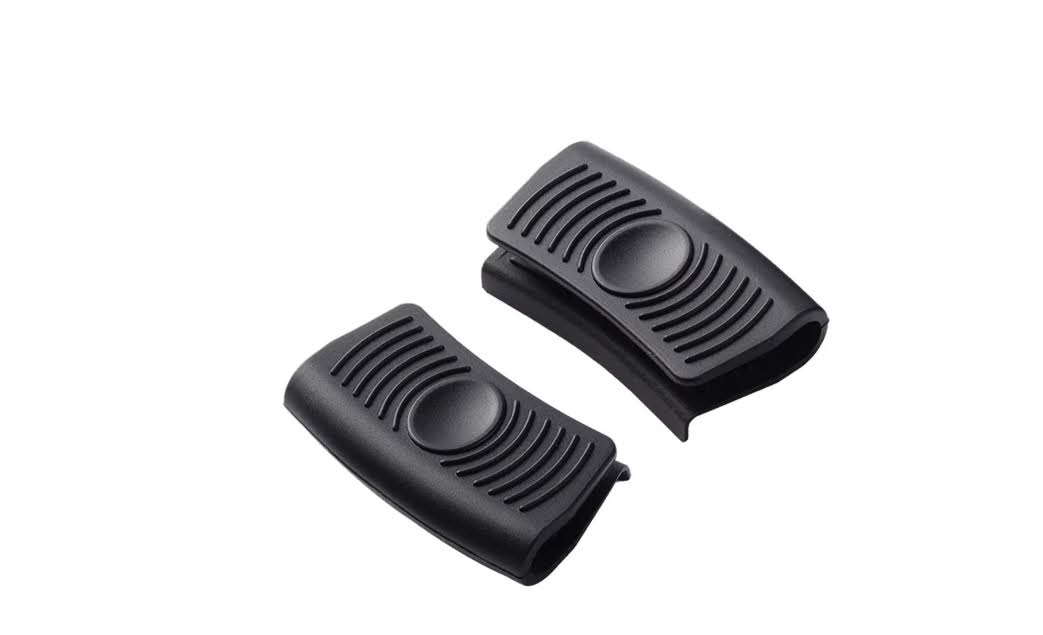 Silicone Heat-Resistant Handle Covers for Kitchen Utensils, 2-Pack