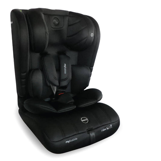 Toddler to Booster R129 Car Seat, 5-Point Harness, 76–150 cm, i-Size, Forward Facing - Black